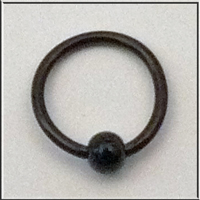 Ball Closure Ring Black