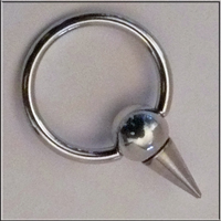 Ball Closure Ring mit Spitze