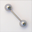 Barbell mit großen Kugeln Barbell mit großen Kugeln