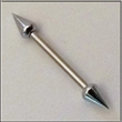 Barbell mit runden Spitzen Barbell mit runden Spitzen