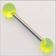 Barbell Neon mit Titanstab Barbell Neon mit Titanstab