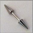 Barbell mit Spitzen 316L Barbell mit Spitzen 316L