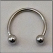 Circular Barbell mit Kugeln Circular Barbell mit Kugeln
