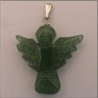 Engel Anhnger aus Jade